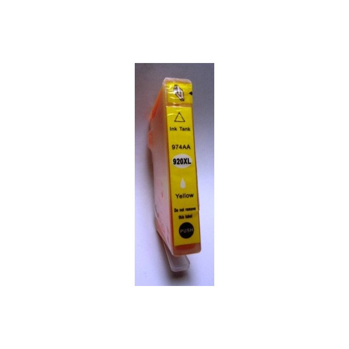 Compatível HP 920XL Amarelo Tinteiro