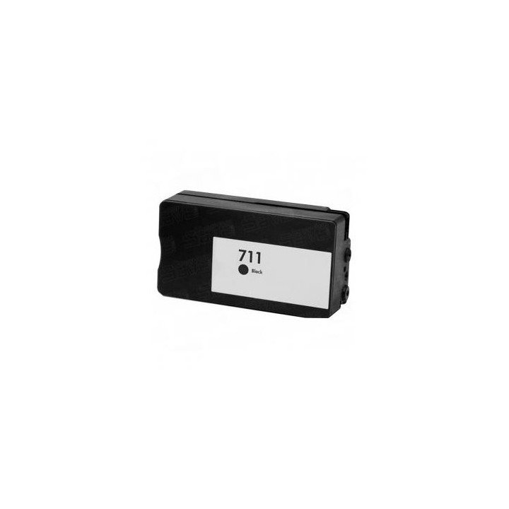 Compatível HP 711 Preto Tinteiro