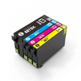 Compatível Epson T407XL Amarelo Tinteiro