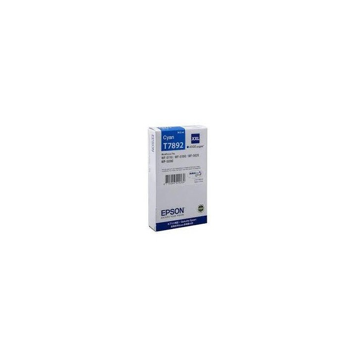 Tinteiro Original Epson T7892 XXL Ciano