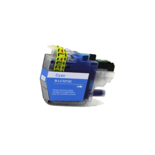 Compatível Brother LC 3213 Ciano Tinteiro