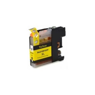 Compatível brother LC 123XL V3 Amarelo Tinteiro